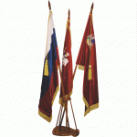 Знамена на стойке с основанием Корзина